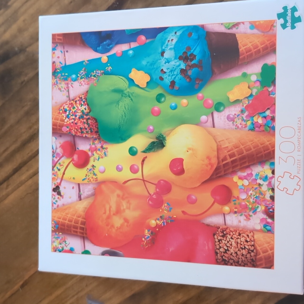 Buffalo David Bitton Ice Cream Cone Puzzle - Multicolor